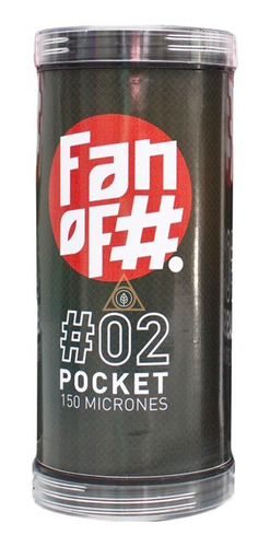 POCKET 150 MICRONES #2 14.5 CM X 6 DIAM.