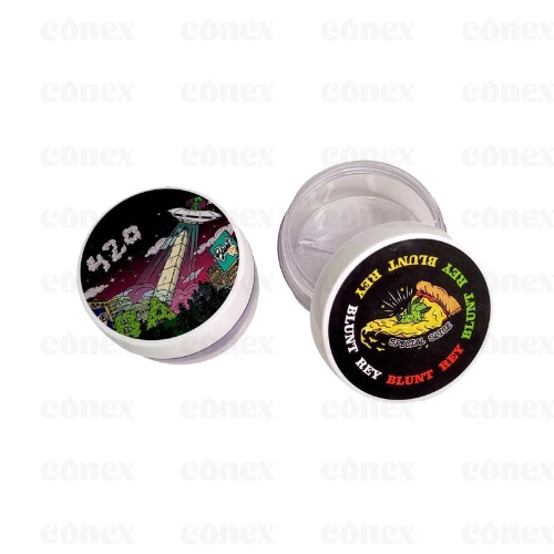 frasco plastico guarda flor blunt rey