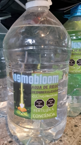 agua de osmosis 6l