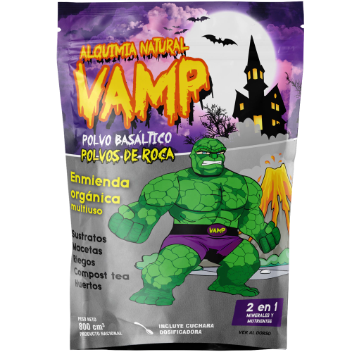 VAMP polvo de roca BASALTO 800 ML