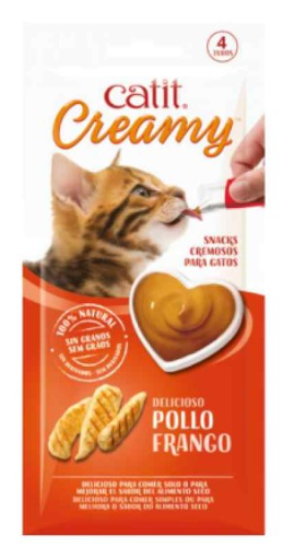 Cat It Creamy Pollo 4x10gr