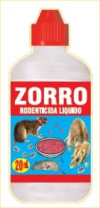 EL ZORRO RODENTICIDA LIQUIDO 20ML