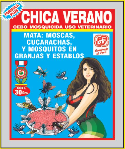 Cebo mosquicida chica Verano 30gr