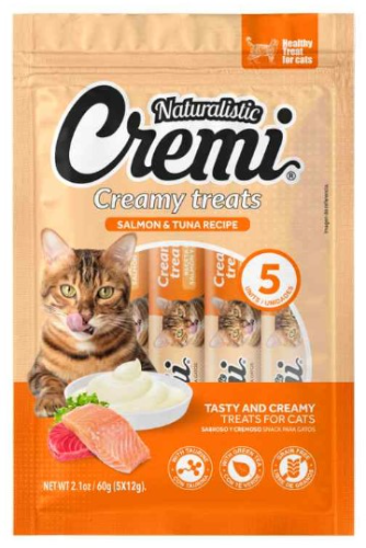 Cremi Creamy Treats Receta De Salmon Y Atun 60gr