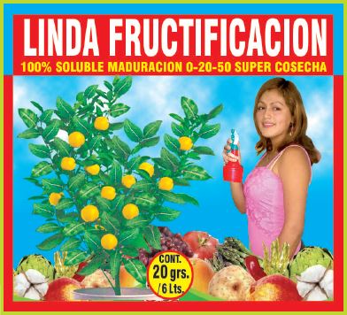 LINDA FRUCTIFICACION 100% SOLUBLE MADURACION 20GR