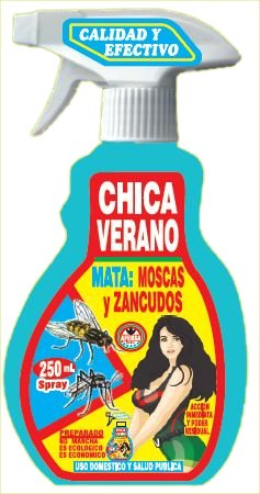 CHICA VERANO MATA MOSCAS Y ZANCUDOS 250ML