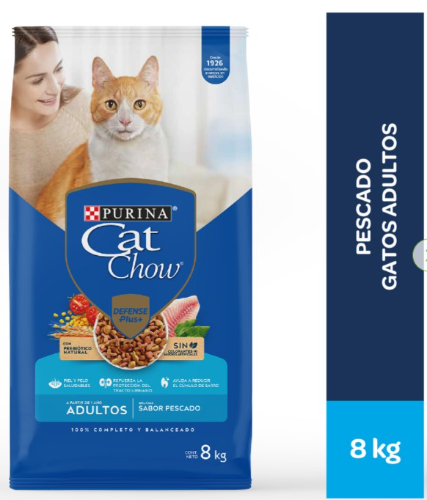 Cat Chow Adulto pescado 8kg