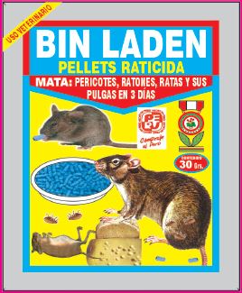 BIN LADEN PELLETS RATICIDA 30GR