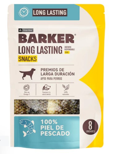 Long Lasting Snacks - Piel de Pescado 8und
