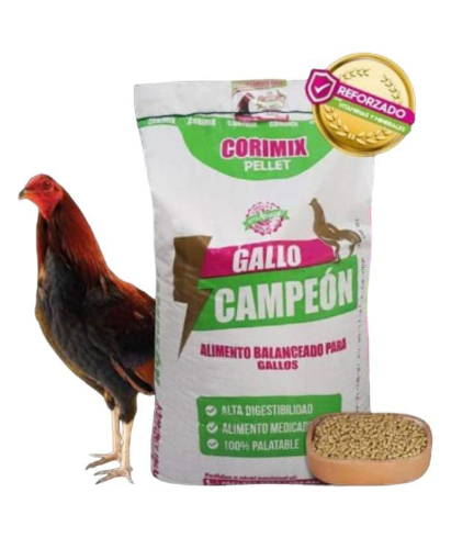 CORIMIX GALLO CAMPEÓN CRECIMIENTO PELLET 40KG