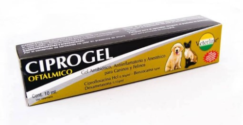 CIPROGEL OFTALMICO X 10Ml- Veterline