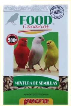 FOOD CANARIO 500gr - presentacion en caja