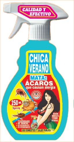 CHICA VERANO MATA ÁCAROS SPRAY 250ML