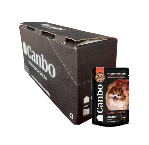CANBO DOG TROCITO CORDERO AD POUCH 15undx100GR