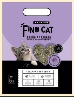 Fino Cat perlado Lavanda 5kg