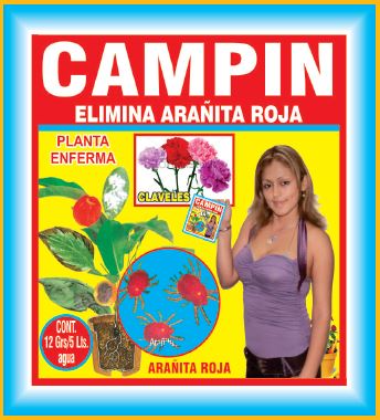 CAMPIN ELIMINA ARAÑITA ROJA 12GR