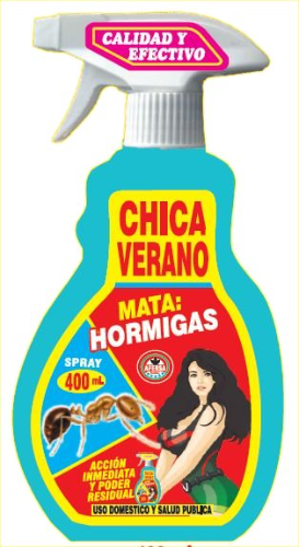 CHICA VERANO MATA HORMIGAS 400ML