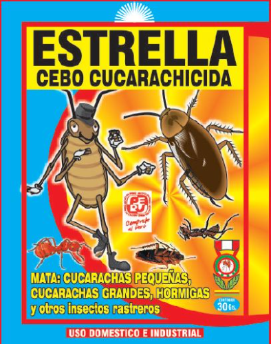 cebo cucarachicida Estrella 30gr
