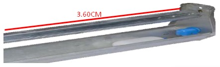 BEBEDERO LINEAL CANALETA  3.60 CM