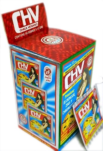 CHICA VERANO SOLUBLE EN AGUA PREVIENEEL DENGUE, ZIKA Y CHIKUNGUNYA 13GR X50UND