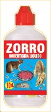 EL ZORRO RODENTICIDA LIQUIDO 10ML