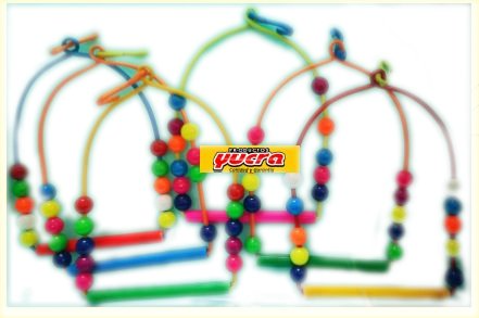 COLUMPIO MULTICOLORES para aves ornamentales