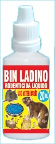 BIN LADINO RODENTICIDA LIQUIDO 20ML
