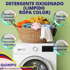 Detergente Oxigenado 1Lt- Quimpo
