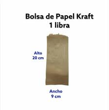 Bolsa de papel Libra