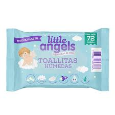 Pañitos Little Angels x72unds