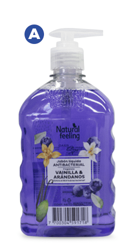 Jabón líquido para manos (Vainilla y arándanos)x 500ml
