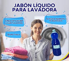 Detergente liquido para Lavadora xLitro