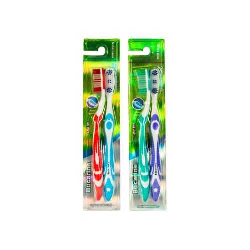 Cepillo Bucarine Adultos x2 unds