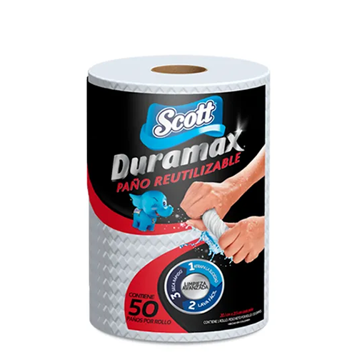 Toalla reutilizable Duramax x50unds
