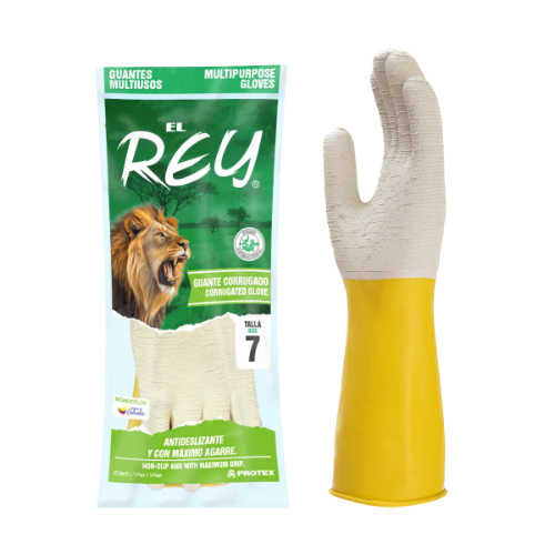 Guante El Rey Corrugados (Talla 8)