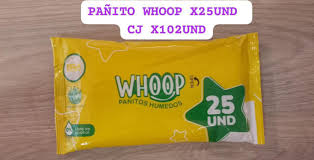 Pañitos Whoop x25unds
