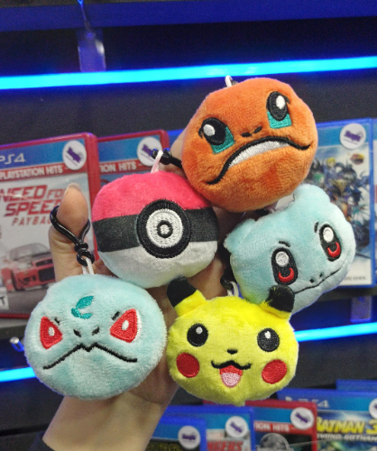 LLAVEROS POKEMON PELUCHE