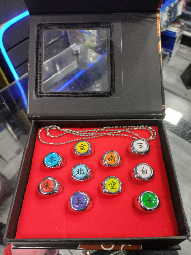 CAJA DE ANILLOS AKATSUKI