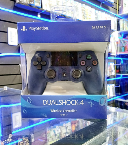 CONTROLES PS4 ORIGINAL AZUL