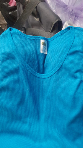 caballero camiseta azul rey rib 30 unitalla