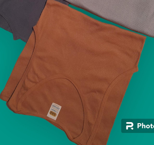 caballero camiseta rib 30 unitalla. kaki