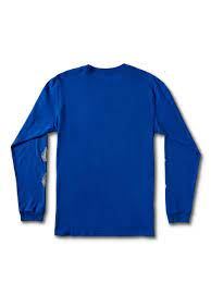 playera manga larga talla 12 inter azul rey