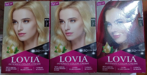 TINTE LOVIA ROJO Y RUBIO