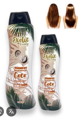EXOTIC CHAMPU DE COCO