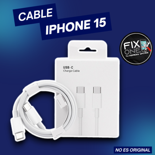 Cable de iphone 15