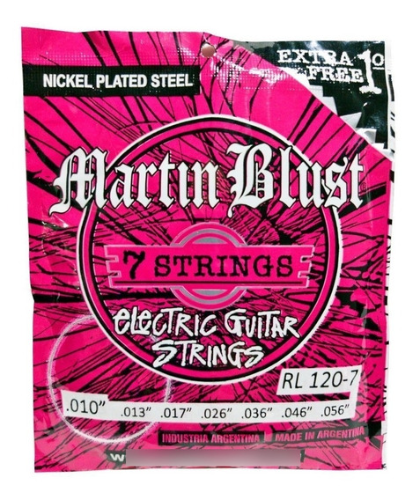 Cuerda de guitarra Electrica Martin Blust RL 120