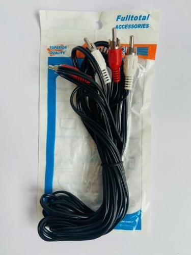 Cable 2 RCA a 2 RCA 5 mts Fulltotal