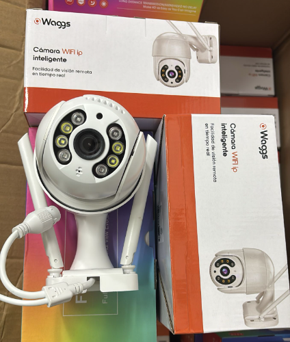 Cámara de Seguridad Domo Exterior Conexión WiFi  Waggs CDSE01