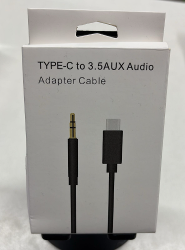 Cable de audio tipo C a Auxiliar 3.5 mm