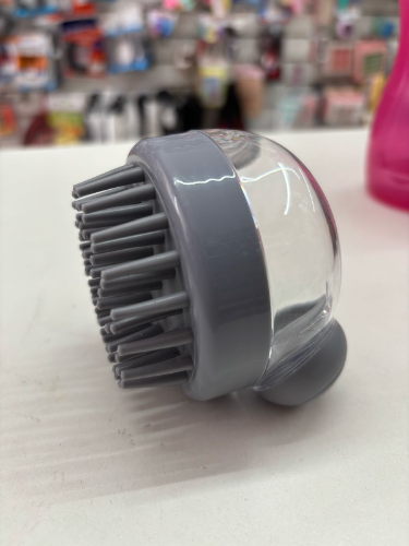 Cepillo porta shampoo para cabello masajeador